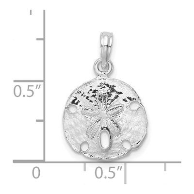 Sterling Silver Sand Dollar Pendant – view 5