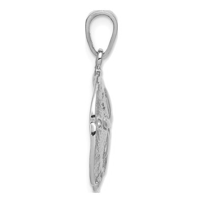Sterling Silver Sand Dollar Pendant – view 2