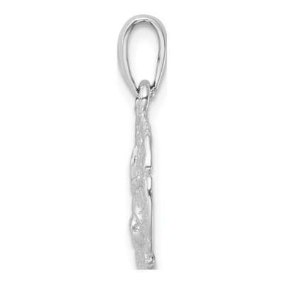 Sterling Silver Sand Dollar Pendant – view 3