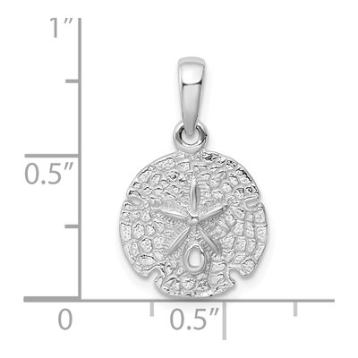 Sterling Silver Sand Dollar Pendant – view 7