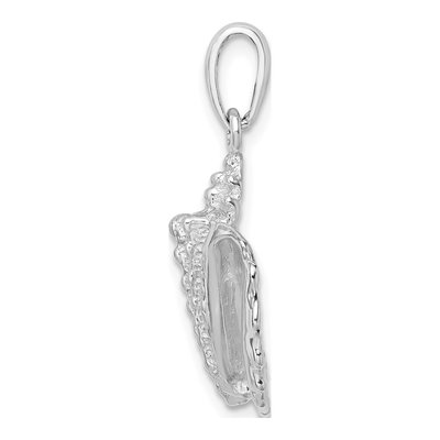 Sterling Silver Conch Shell Pendant – view 3
