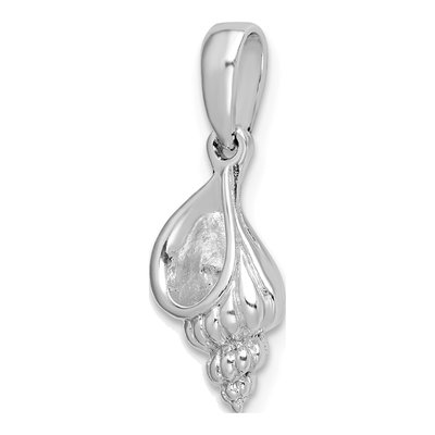 Sterling Silver 3D Wentletrap Shell Pendant – view 5