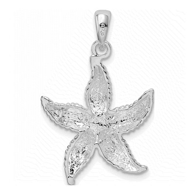 Sterling Silver Starfish Pendant – view 5