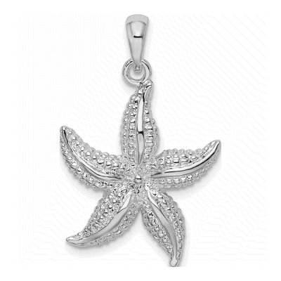 Sterling Silver Starfish Pendant