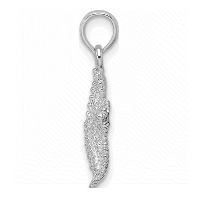 Sterling Silver Beaded Starfish Pendant – view 3