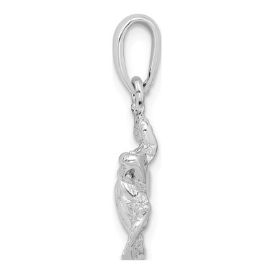 Sterling Silver Sea Turtle Pendant – view 3