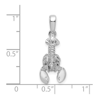 Sterling Silver 3D Pendant – view 7