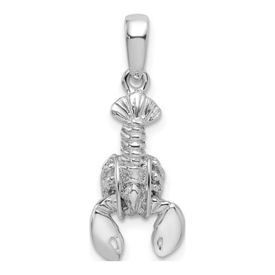 Sterling Silver 3D Pendant