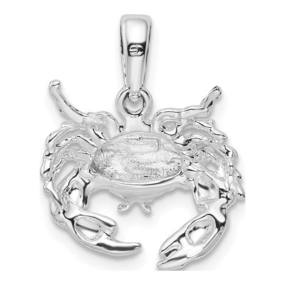 Sterling Silver Crab Pendant – view 5