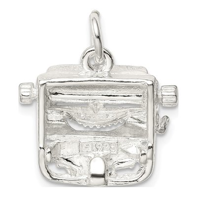 Sterling Silver Typewriter Charm – view 5