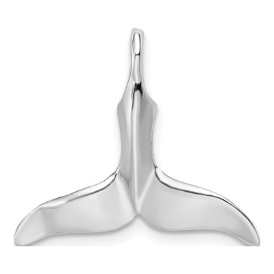 Sterling Silver Whale Tail Pendant