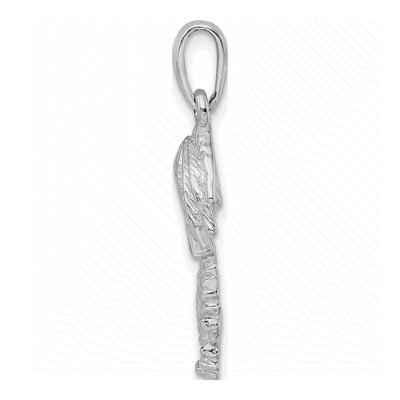 Sterling Silver Palm Tree Pendant – view 3