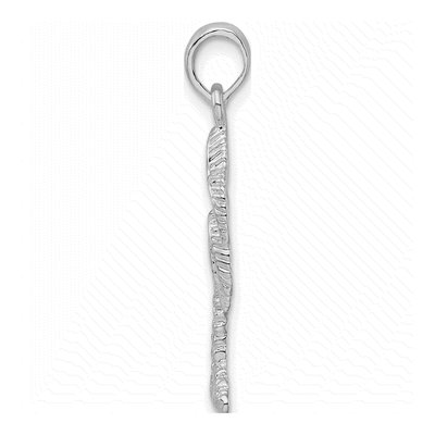 Sterling Silver Palmetto Tree Pendant – view 3
