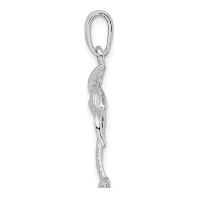 Sterling Silver Palm Tree Pendant – view 3