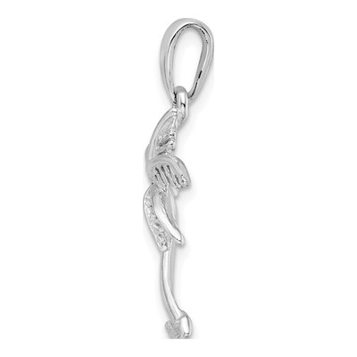 Sterling Silver Palm Tree Pendant – view 3