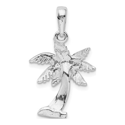 Sterling Silver Palm Tree Pendant – view 5