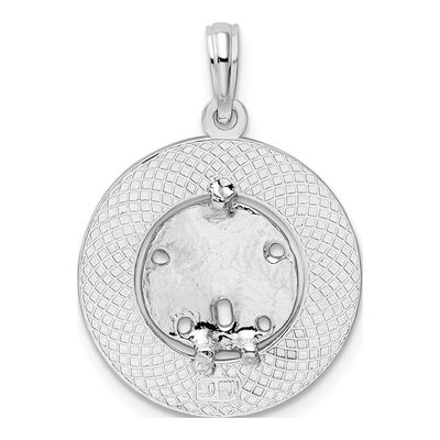 Sterling Silver Sand Dollar Pendant – view 5