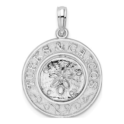 Sterling Silver Sand Dollar Pendant