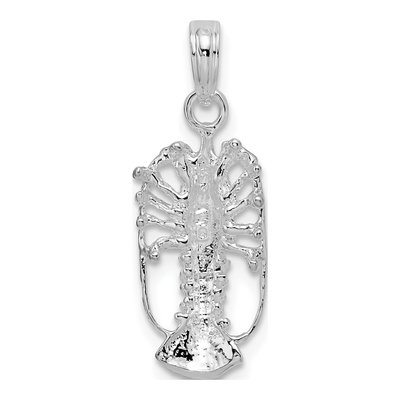 Sterling Silver Small Florida Pendant – view 5