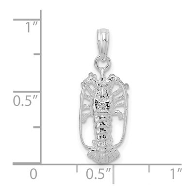 Sterling Silver Small Florida Pendant – view 7