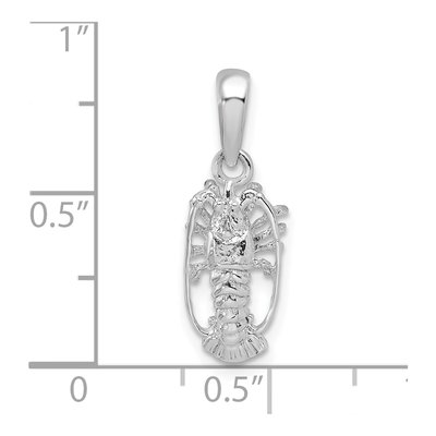 Sterling Silver Florida Pendant – view 7