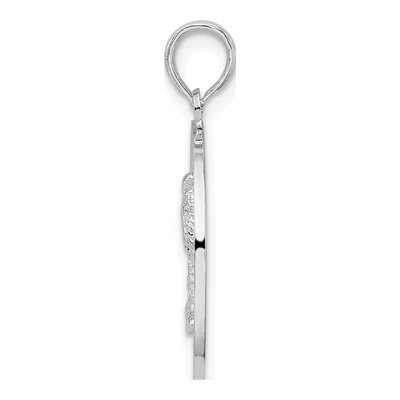 Sterling Silver Siesta Key Palm Tree Pendant – view 3