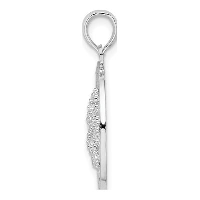 Sterling Silver Siesta Key Starfish Pendant – view 3