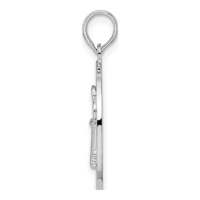 Sterling Silver Siesta Key Florida Pendant – view 3