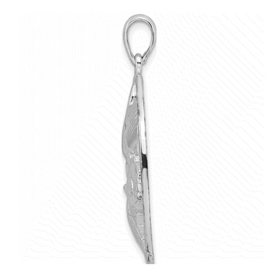 Sterling Silver Shells Circle Pendant – view 3