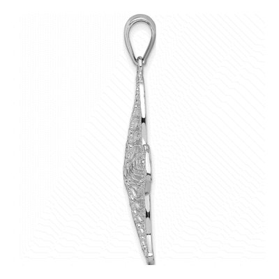 Sterling Silver Filigree Starfish Pendant – view 3