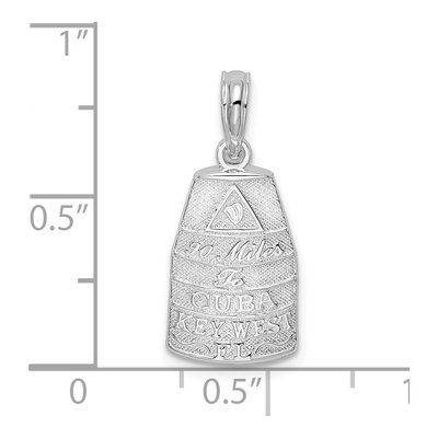 Sterling Silver Key West Pendant – view 7
