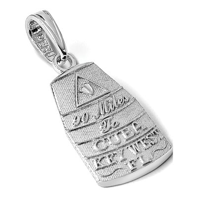 Sterling Silver Key West Pendant – view 8