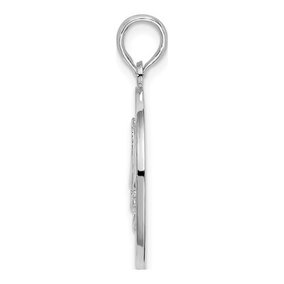 Sterling Silver Key West Sailboat Pendant – view 3