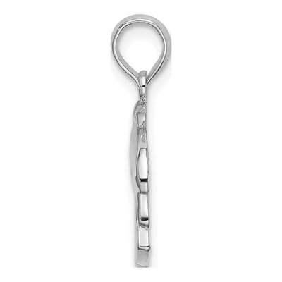 Sterling Silver Dolphin Pendant – view 3