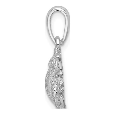 Sterling Silver Frog Pendant – view 3