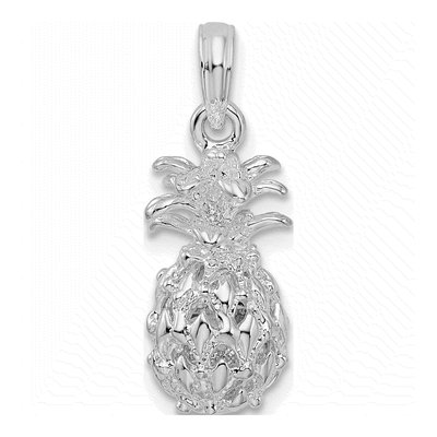 Sterling Silver Pineapple Pendant – view 4