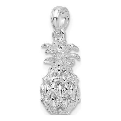Sterling Silver Pineapple Pendant – view 5