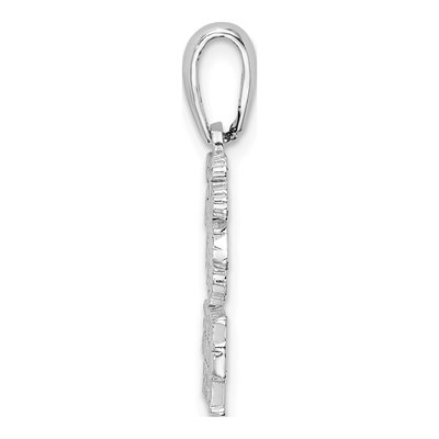 Sterling Silver Palm Tree Pendant – view 3