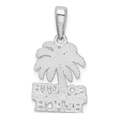 Sterling Silver Palm Tree Pendant – view 4