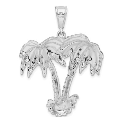 Sterling Silver Palm Trees Pendant – view 4