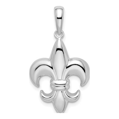 Sterling Silver Fleur de Lis Pendant