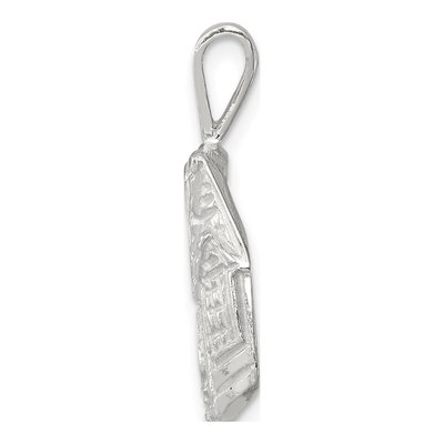 Sterling Silver House Pendant – view 3