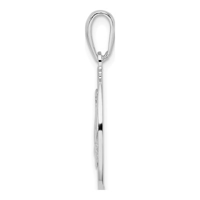 Sterling Silver Long Beach Island NJ Sailboat Pendant – view 3