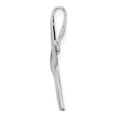 Sterling Silver Dancing Starfish Slide Pendant – view 3