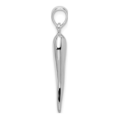 Sterling Silver Horn Pendant – view 3