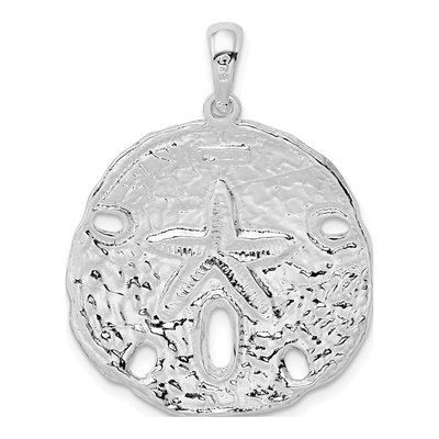 Sterling Silver Sand Dollar Pendant – view 4
