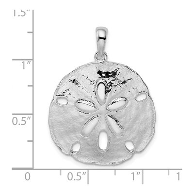 Sterling Silver Sand Dollar Pendant – view 5