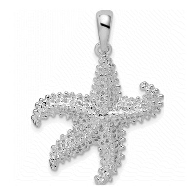 Sterling Silver Starfish Pendant
