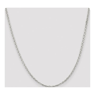 Sterling Silver 2.75mm Beveled Oval Cable Chain – view 4