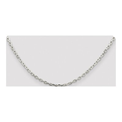 Sterling Silver 3.25mm Beveled Oval Cable Chain – view 4
